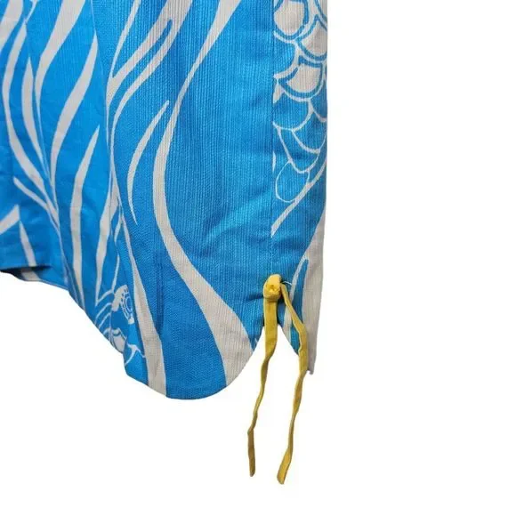 LILLY PULITZER Delia Shift Dress Resort White Joe Fish - Picture 5 of 10